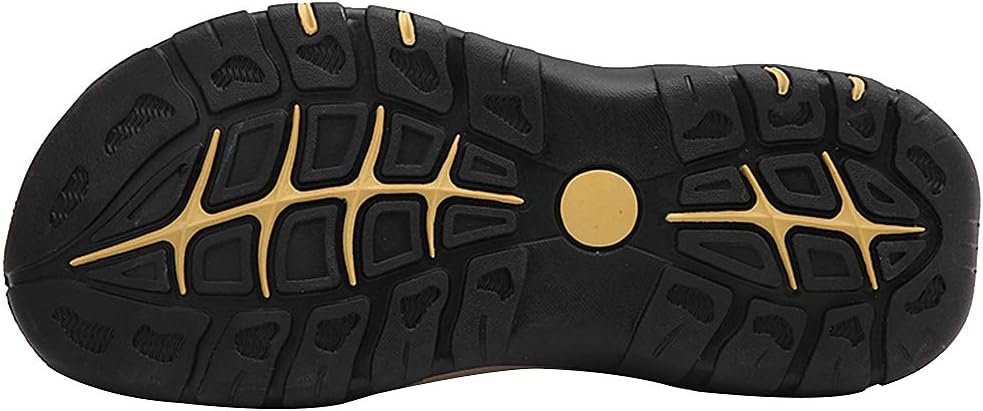 rismart Herren Closed Zu Draussen Sport Trekking Schuhe Leder Sandalen 39 EU Vortrag, 39 EU Vortrag