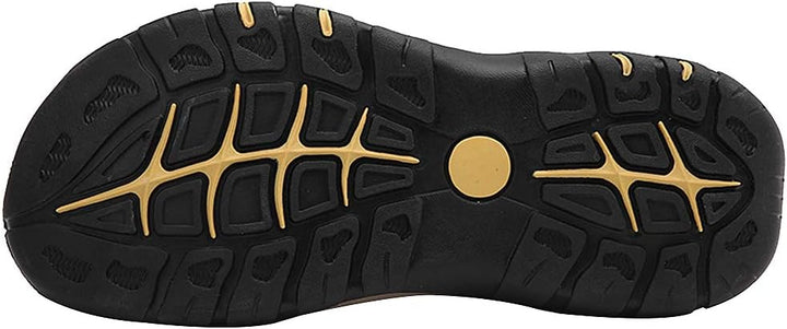 rismart Herren Closed Zu Draussen Sport Trekking Schuhe Leder Sandalen 39 EU Vortrag, 39 EU Vortrag