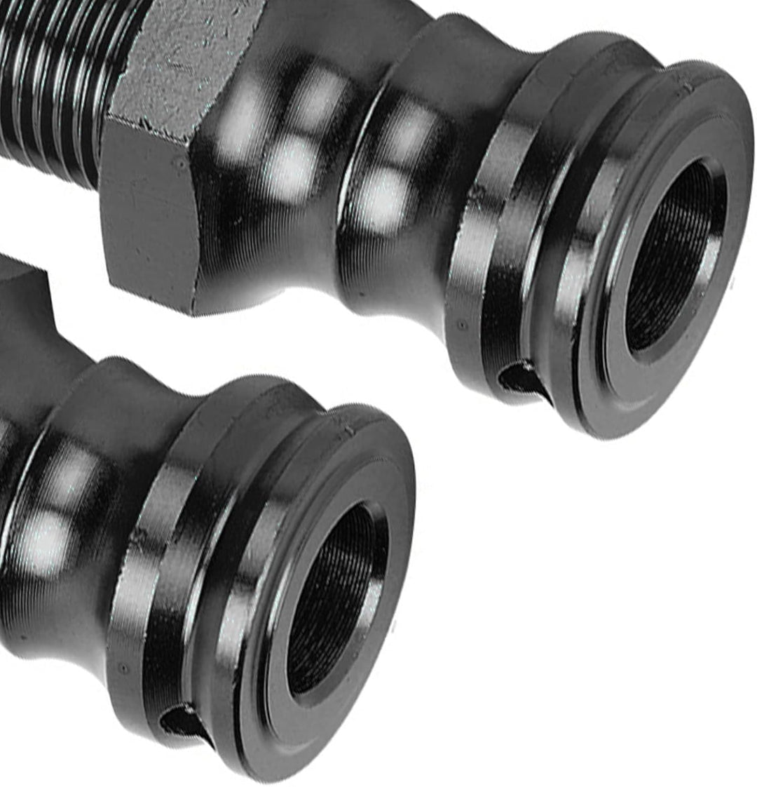 Alomejor 4 Stück Radnabenverlängerung RC 17 mm Sechskant 23 mm Radverlängerungsadapter Sechskantschr