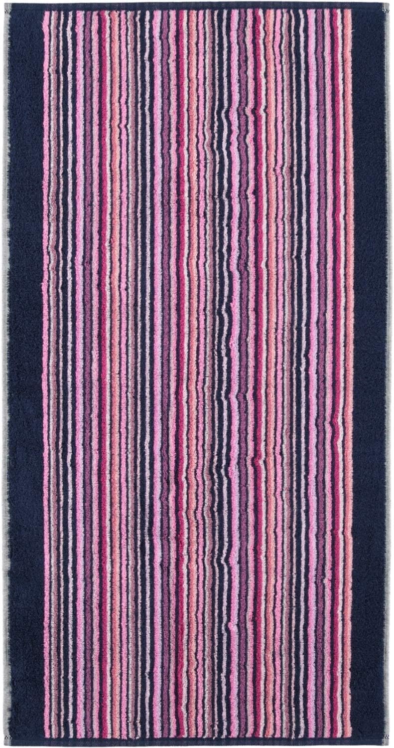 CAWÖ Home Handtücher Remake Streifen 2020 Beere-Multicolor - 13 Duschtuch 70x140 cm, Duschtuch 70x14