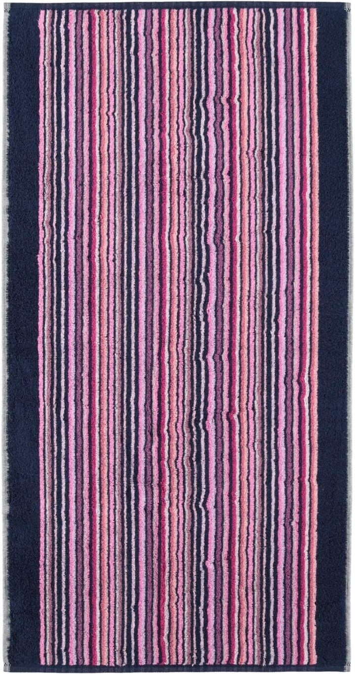 CAWÖ Home Handtücher Remake Streifen 2020 Beere-Multicolor - 13 Duschtuch 70x140 cm, Duschtuch 70x14