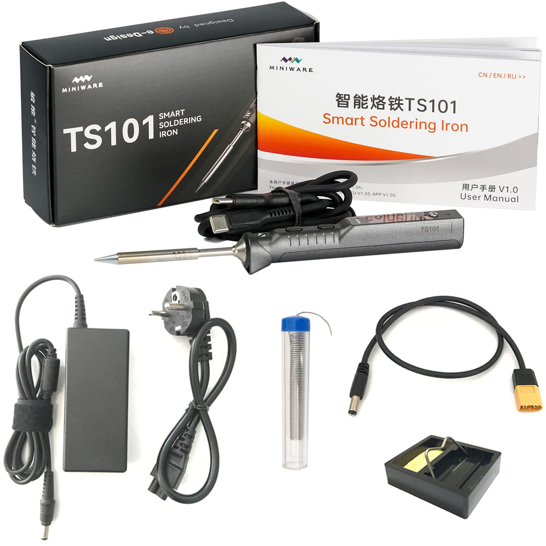 CROSS MARS Original TS101 Lötkolben Upgrade von TS100 Portable Digital OLED Temperatur Einstellbare