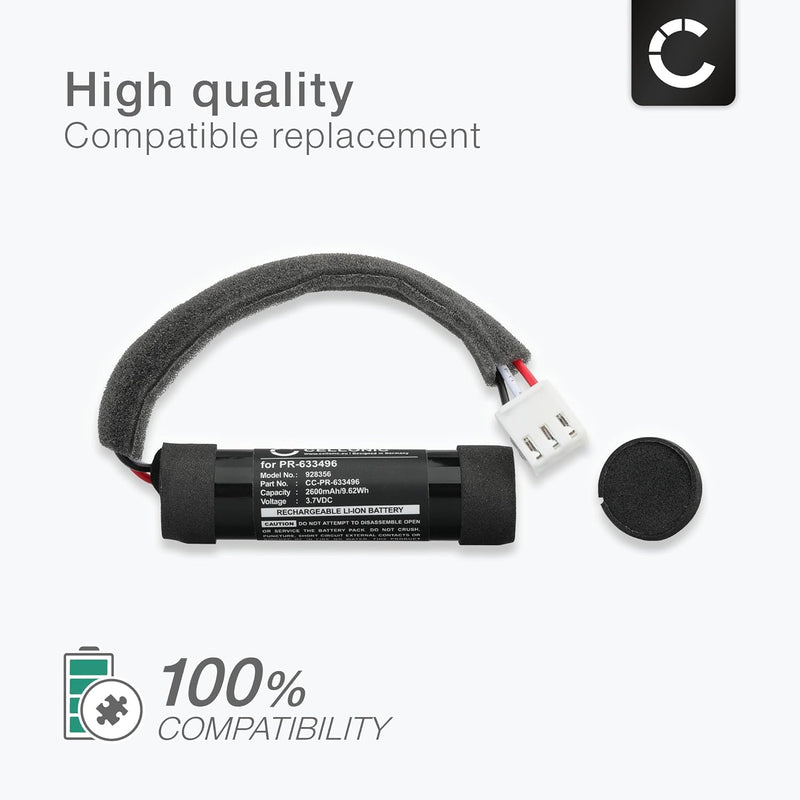 CELLONIC Akku kompatibel mit Harman Kardon Onyx Studio 3, PR-633496 3.7V 2600mAh 1x Akku, 1x Akku