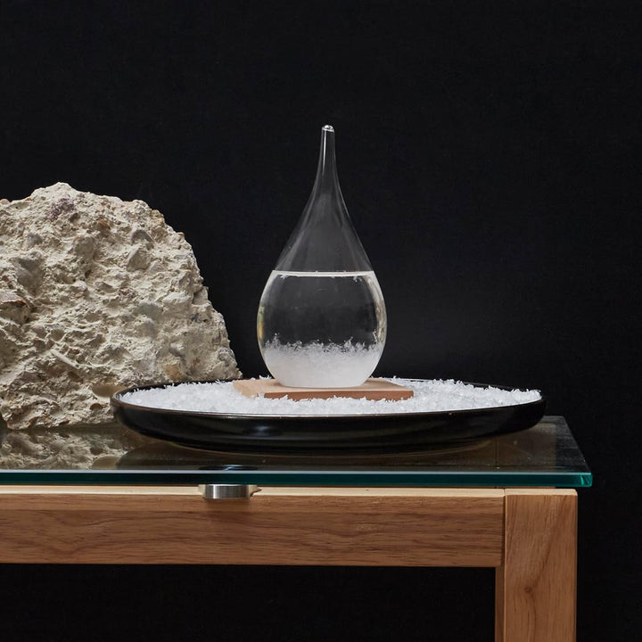 HOME DECO FACTORY, HD0384, Tempest Glass H17 cm - Elegant and Functional Decorative Object, original