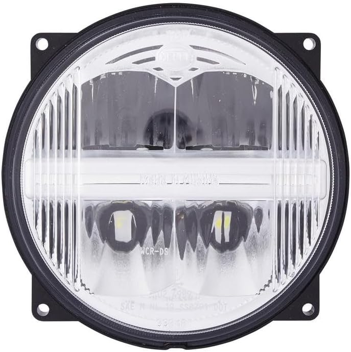 HELLA - LED-Hauptscheinwerfer - M133 - 12V - Einbau - glasklare Streuscheibe - Lichtscheibenfarbe: t
