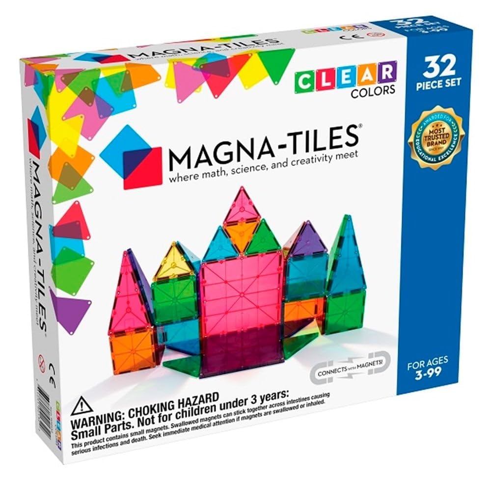 Magnatiles Clear Color 32tlg