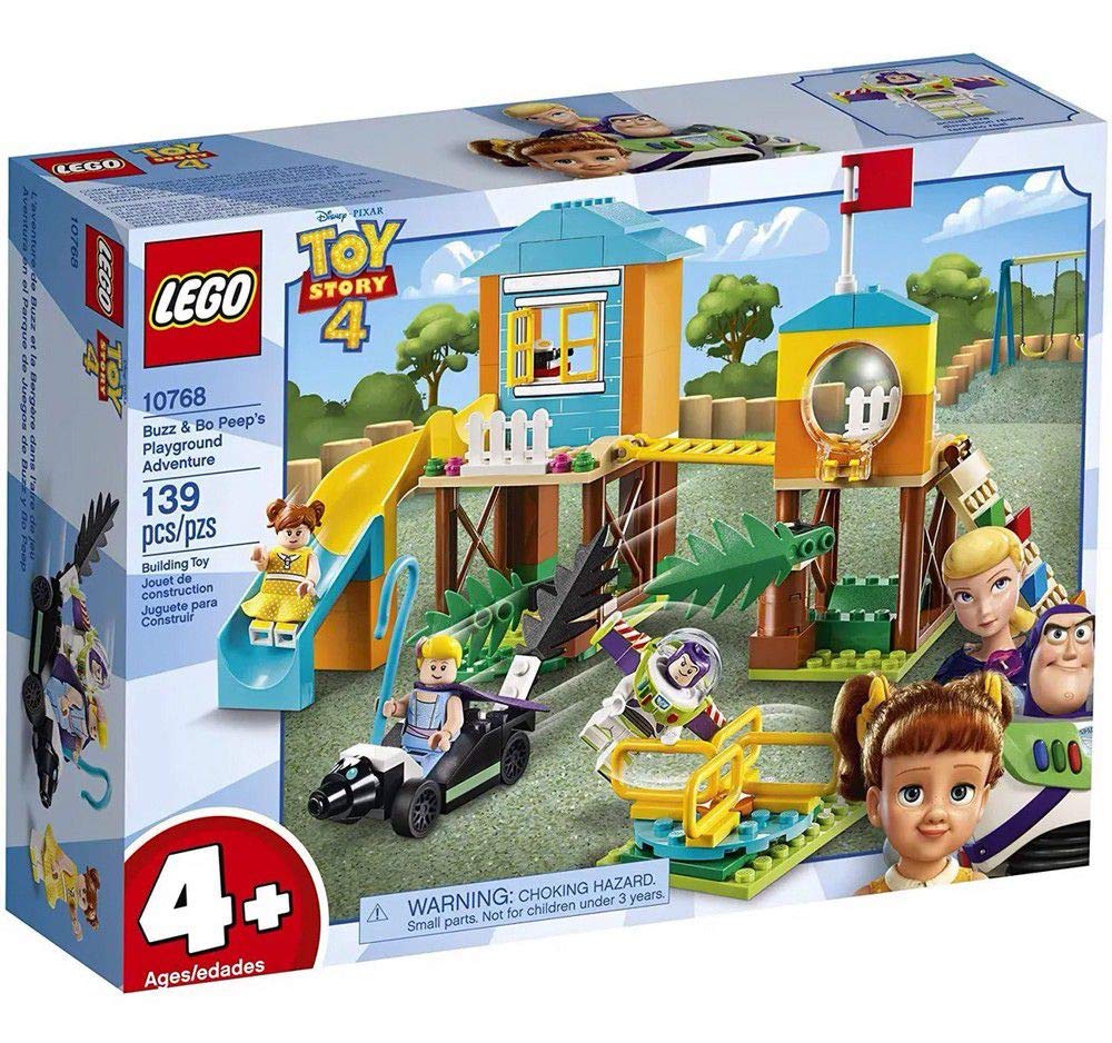 LEGO | Disney Pixar’s Toy Story Buzz &amp; BO Peep’s Playground Adventure 10768 Building Kit (139 Pieces