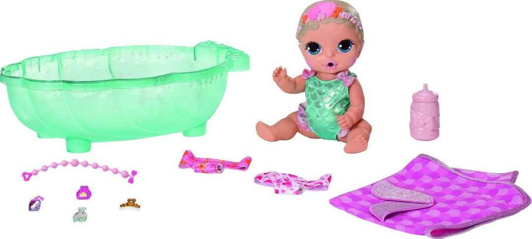BABY born Surprise Mermaid Surprise Spielzeug Puppe - Einfach für kleine Hände, kreatives Spielen fö