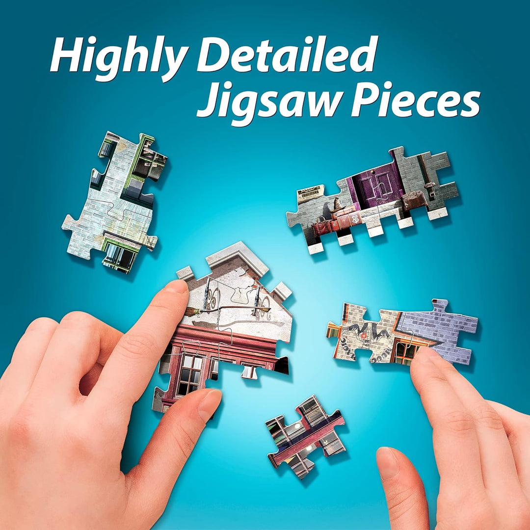 WREBBIT3D , Harry Potter: Diagon Alley (450pc), 3D Puzzle, Ages 14+