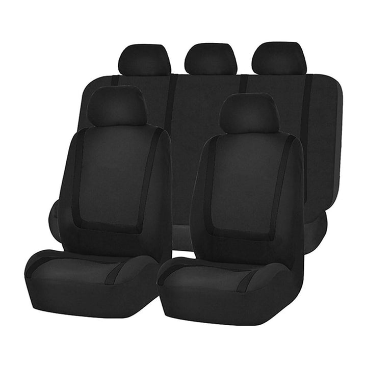 JNNJ 9 Stück Klassisch Autositzbezüge Sitzschoner Auto Schonbezug Autositz, Autositzbezüge Komplette
