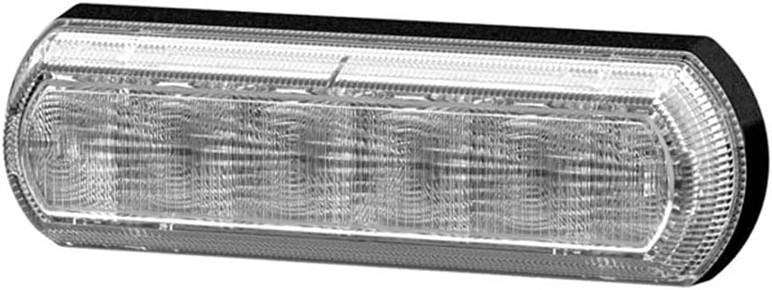 HELLA - Blinkleuchte - Shapeline Tech - LED - 24/12V - Anbau - Lichtscheibenfarbe: glasklar - Stecke