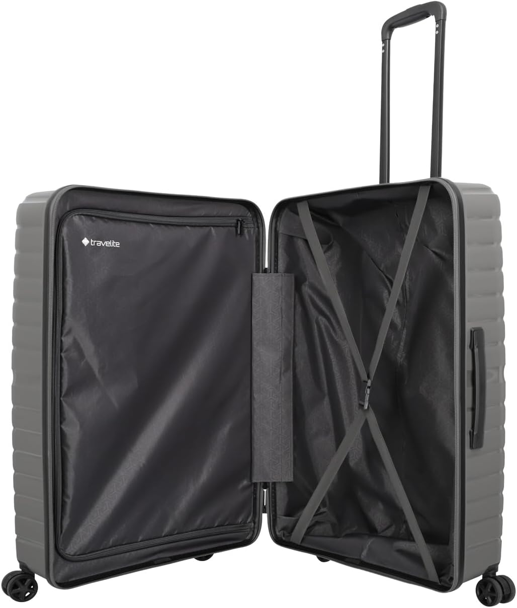 Travelite TRIENT Kofferset mit 4 Rollen Gr. L/M Anthrazit, Anthrazit