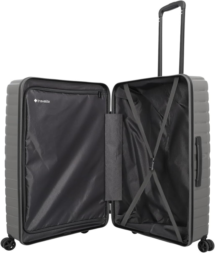 Travelite TRIENT Kofferset mit 4 Rollen Gr. L/M Anthrazit, Anthrazit