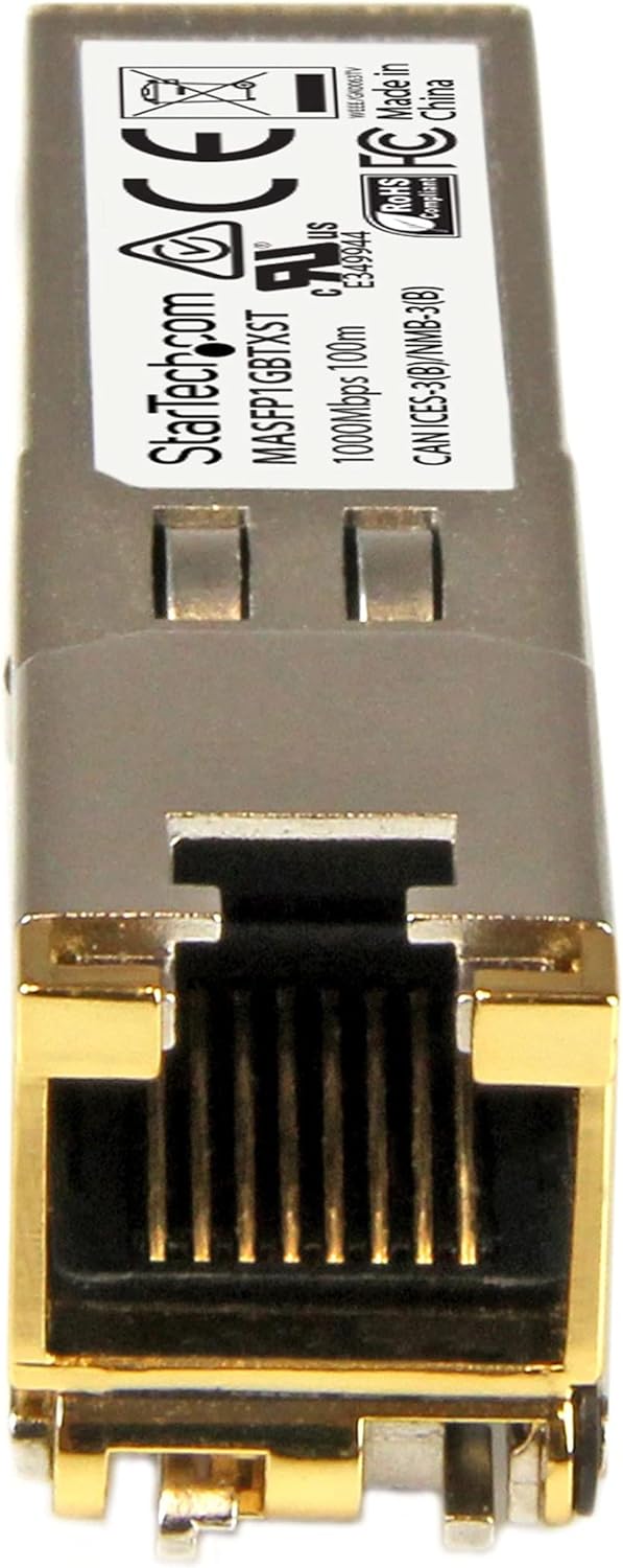 StarTech.com Cisco Meraki MA-SFP-1GB-TX kompatibel SFP - Gigabit RJ45 Kupfer 1000Base-T SFP Transcei