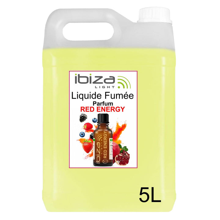 Ibiza - Rauchflüssigkeit – Kanister mit 5 Litern Flüssigkeit Ibiza Light SMOKE5L-N für Nebelmaschine