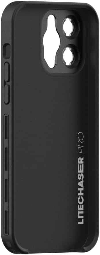 PolarPro - LiteChaser - iPhone 14 Pro MAX - Case - Schwarz - MagSafe-kompatibel - Kompatibel mit dem