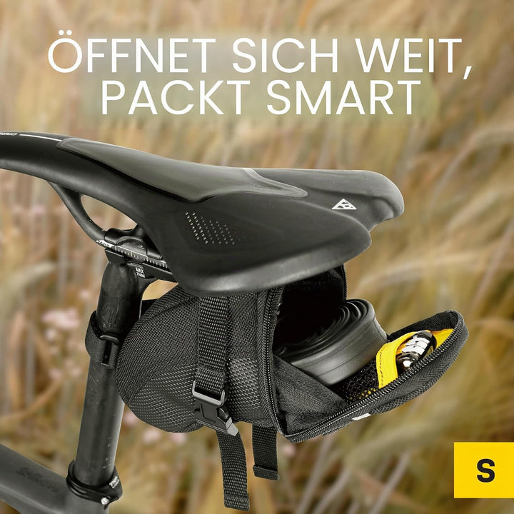 Topeak Satteltasche 18 x 8.5 x 11 cm, 0.66 Liter Schwarz, 18 x 8.5 x 11 cm, 0.66 Liter Schwarz