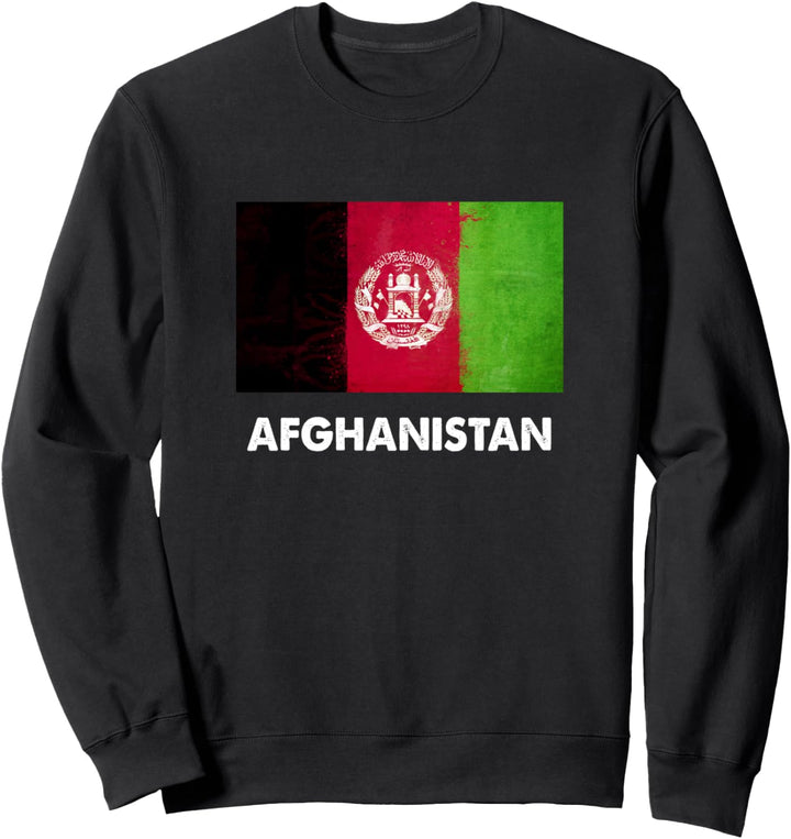 Afghanistan-Flaggenhemd | Afghan Sweatshirt