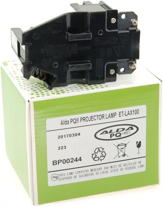 Alda PQ Premium Projektorlampe kompatibel mit PANASONIC ET-LAX100 PT-AX200 PT-AX200E PT-AX200U TH-AX