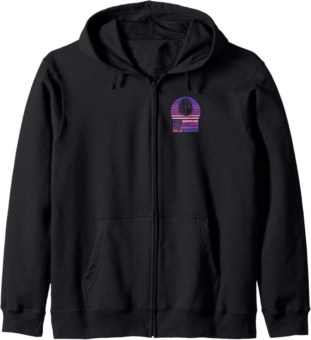 Your Feelings Are Valid Mental Health Awareness Therapeut Kapuzenjacke