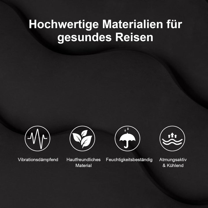 Auto Luftmatratze SUV Aufblasbare Matratze 190x125cm Beflocktes Luftbett Auto für Rücksitz & Kofferr