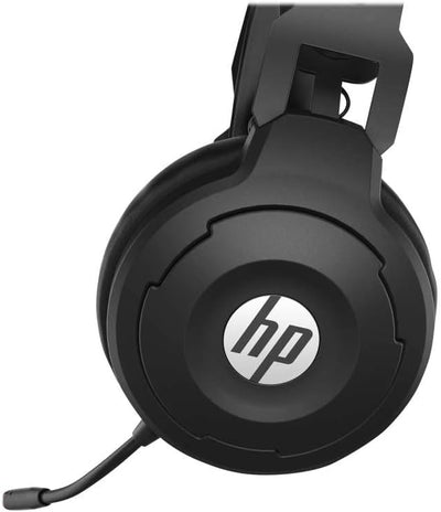 HP X1000 Wireless Gaming Headset (Kabellos, USB-Dongle, 7.1 Surround Sound, 50mm Treiber, Mikrofon,