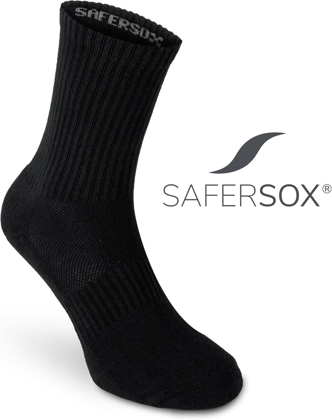 Safersox Mückenschutz Socken für Safari, Tropen, Garten &amp; Outdoor – Damen &amp; Herren 35-38 3er Vorteil