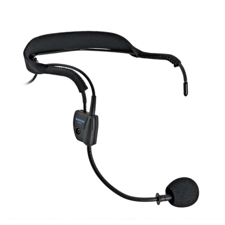 Shure WH20 Dynamisches Headset -Mikrofon (Wired) - robuste, leichte, sichere Passform für aktive Mik