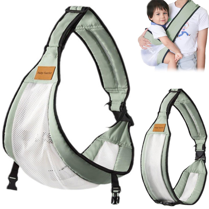 Babytragetuch,Kleinkind Trage Seitlich,Babytrage Seitlich,Verstellbare Schulter Babytrage,Multifunkt