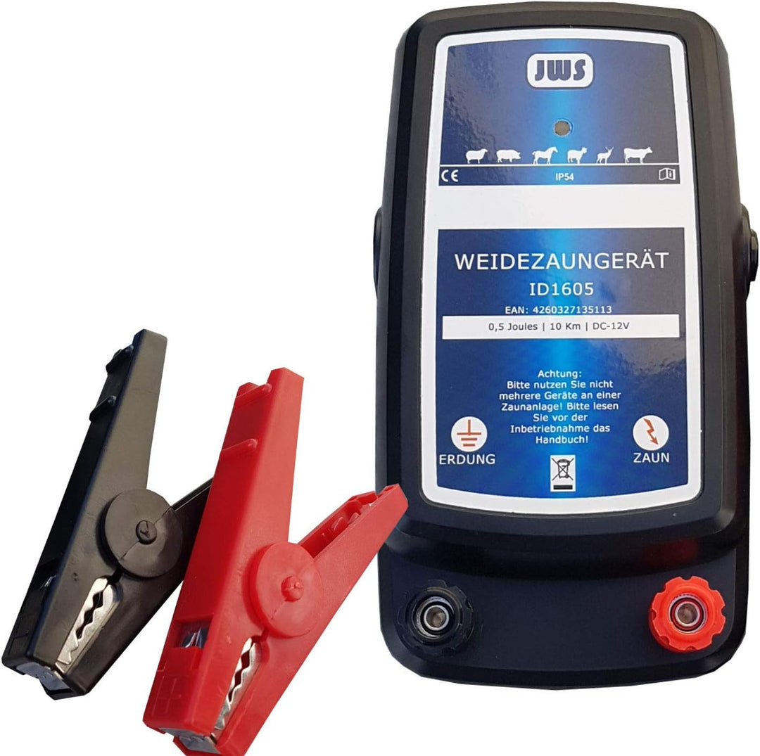 Weidezaungerät 12Volt Elektrozaungerät 12V 10km Elektrozaun Weidegerät 0,6Joule