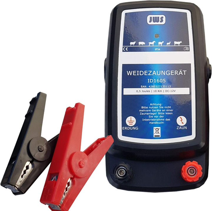 Weidezaungerät 12Volt Elektrozaungerät 12V 10km Elektrozaun Weidegerät 0,6Joule