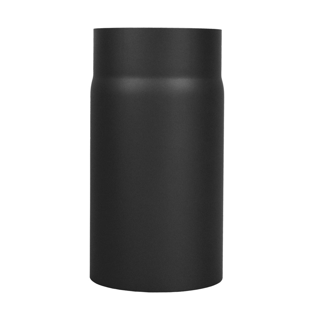LANZZAS Ofenrohr 250 mm, im Durchmesser, DN Ø 150 mm, Farbe: schwarz-metallic - weitere Rohre aus un