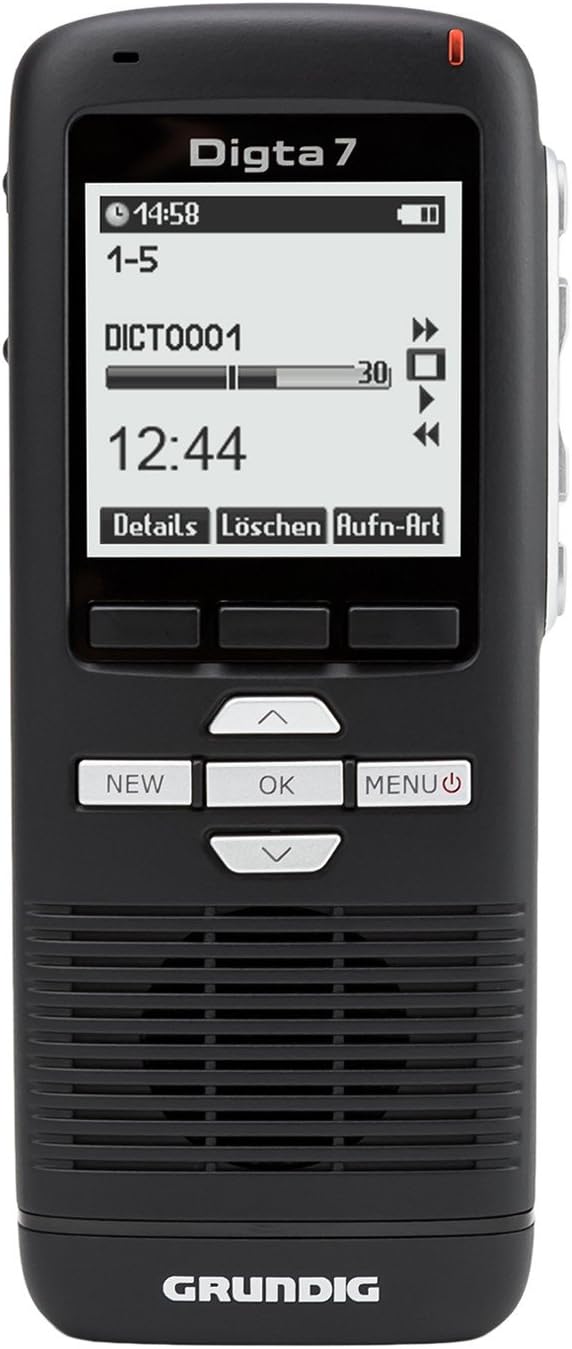 Grundig PDM7010-12 Digitales Diktiergerät Digta 701 Push