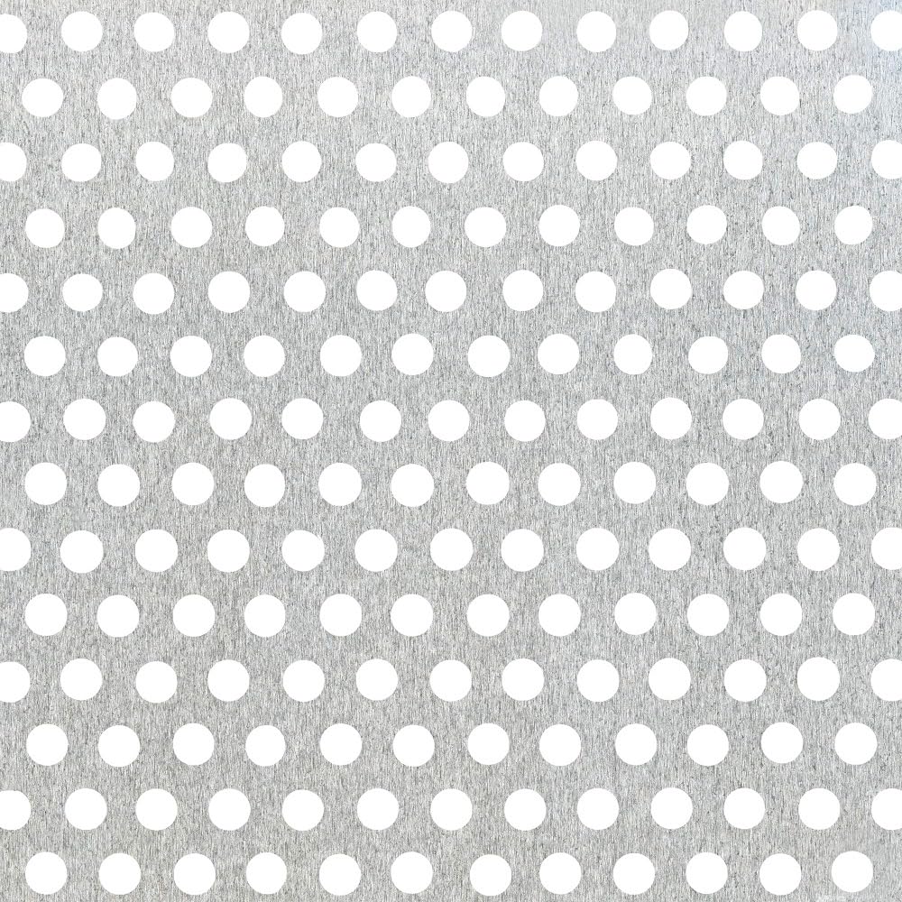 Alberts 464257 Lochblech | runde Lochung | Aluminium, natur | 300 x 1000 x 0,8 mm 300 x 1000 mm, 300