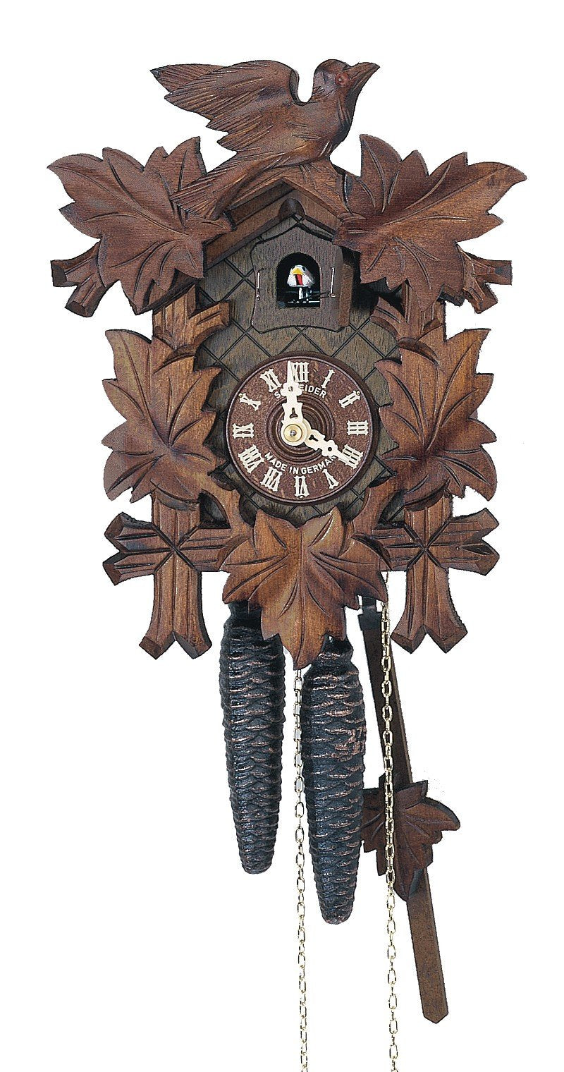 Kuckucksuhr 5-Laub, Vogel SC