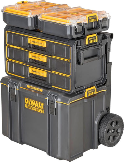 Dewalt ToughSystem 2.0 DWST08330-1 (Modul mit 3 flachen Schubfächern aus schlagfestem Kunststoff, ku