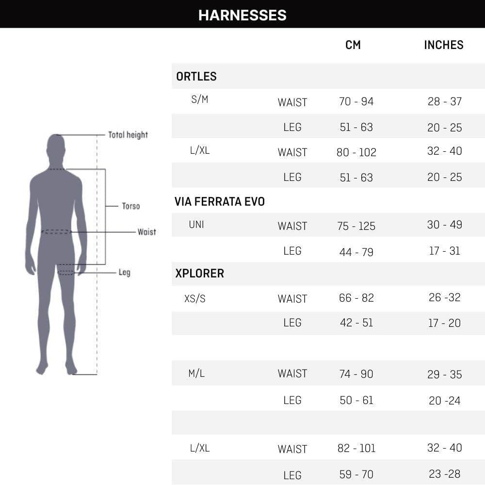 Salewa Xplorer Harness Klettergurt L-XL CARBON, L-XL CARBON
