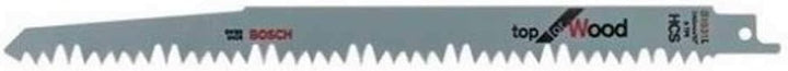 Bosch Professional 25 Stück Säbelsägeblatt S 1531 L Top for Wood (für Holz, 240 x 19 x 1,5 mm, Zubeh
