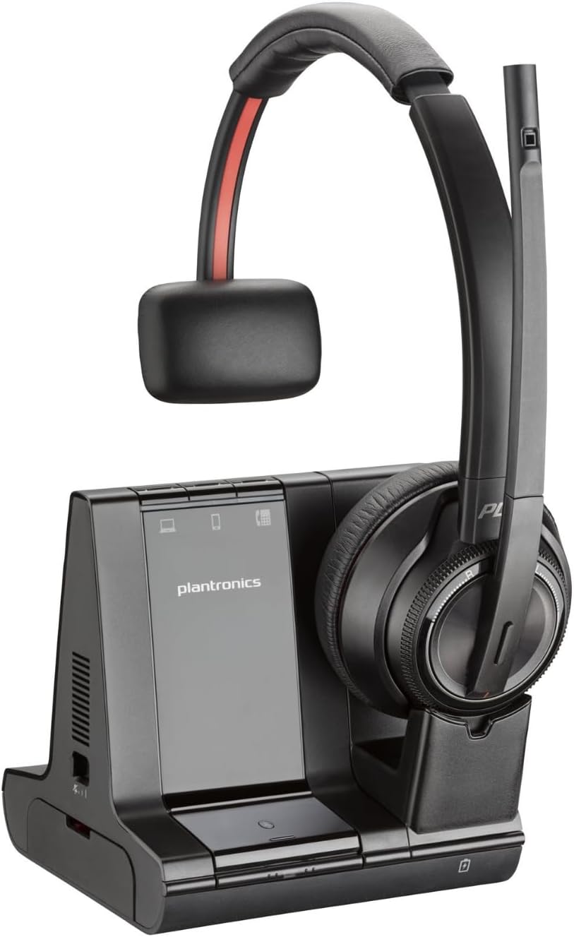 Poly 8210 UC S8210 C USB-A D200 USB-A OTH MONO DECT UK/EU/AT/NZ Mono USB-A PC Teams kompatibel, Mono