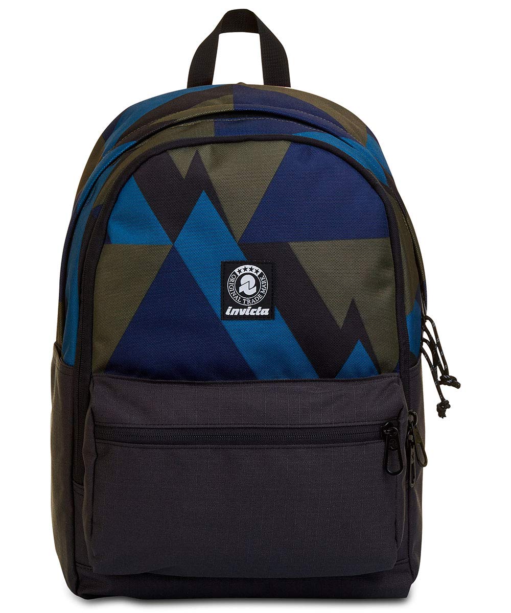 INVICTA BARLY Rucksack aus nachhaltigem Stoff, Praktisch & Unisex, kompakt, Büro, Reise, Arbeit, Stu