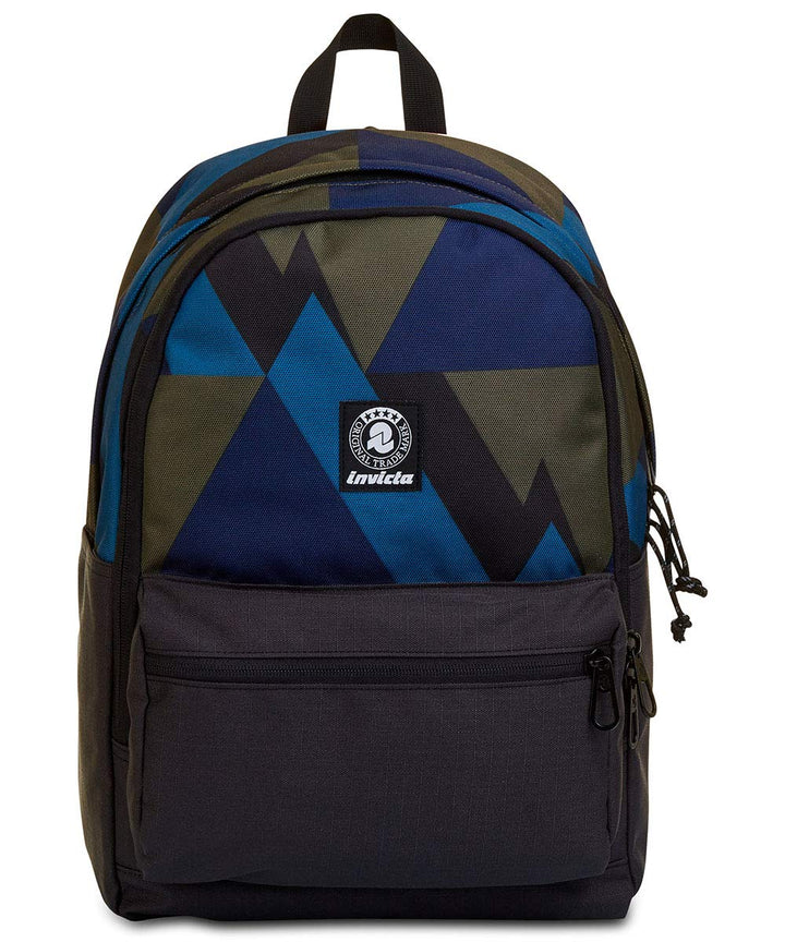INVICTA BARLY Rucksack aus nachhaltigem Stoff, Praktisch & Unisex, kompakt, Büro, Reise, Arbeit, Stu