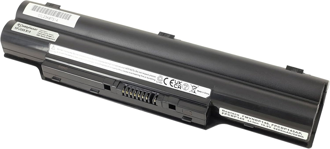 PowerSmart® 6 Zellen 5200mAh Ersatz Akku für Fujitsu LifeBook S751/C, S761, S782, SH560/3A, SH760/5A