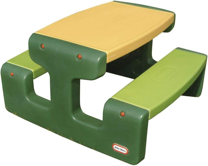 Little Tikes Grosser Picknicktisch - Platz für bis zu 6 Personen - Für Hausaufgaben, Projekte und Sp
