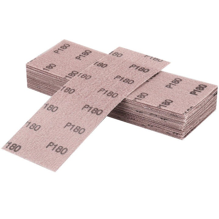 Sruhrak Netz Schleifstreifen 80 x 230mm，25 Stück Profi-Schleifgitter mit P180 Körnung, für Handschli