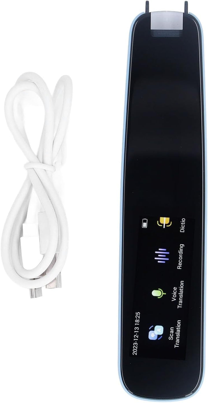 Scan Reader Pen 4 OCR Digitaler Textmarker, Übersetzer 16 GB Dict, Übersetzerstift für Hausaufgaben,