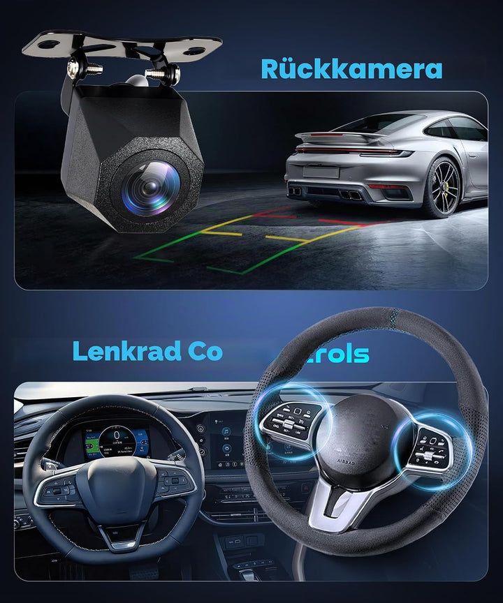 Rimoody 4G+128G Android Autoradio für Seat Ibiza 6j 2012-2015 9 Zoll IN-Cell Wireless Carplay Autora