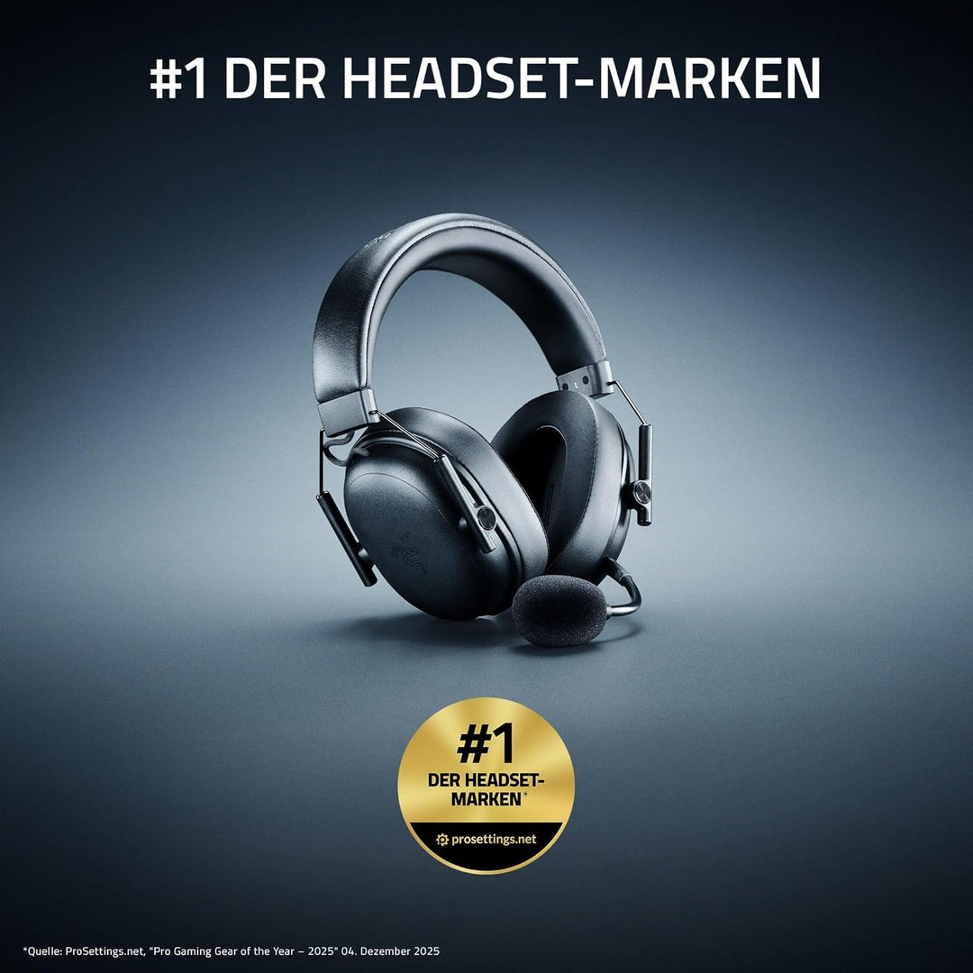 Razer BlackShark V3 X HyperSpeed - Kabelloses E-Sport-Headset - Ultra leicht 270g - Triforce 50mm Tr