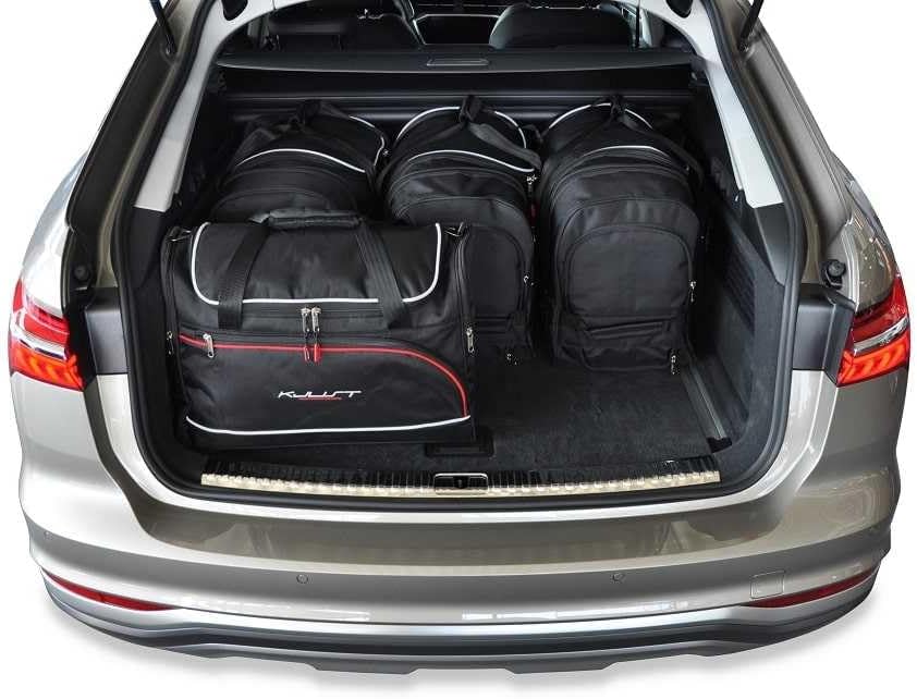 KJUST Dedizierte Kofferraumtaschen 5 stk kompatibel mit AUDI A6 AVANT C8 2018+