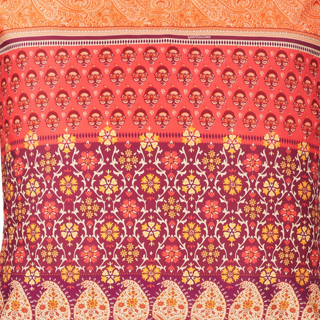 Bassetti Bettwäsche, Baumwolle, ORANGE, 135x200, 2 135x200 Orange, 135x200 Orange