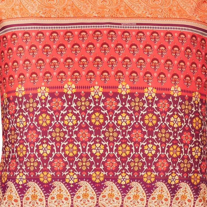 Bassetti Bettwäsche, Baumwolle, ORANGE, 135x200, 2 135x200 Orange, 135x200 Orange